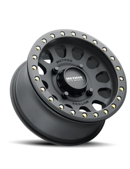 Llanta 401 Matte Black 15x7" 6x139/38 Method Wheels