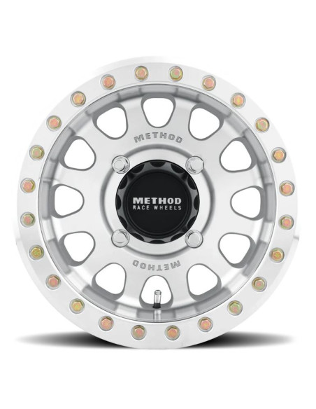 Llanta 401 Machined 15x7" 6x139/38 Method Wheels