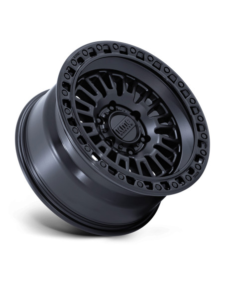 Llanta KMC KM554 AZTEC Matte Black W/Gloss 17×8.5 6x139/00
