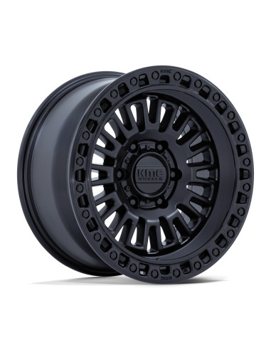 Llanta KMC KM554 AZTEC Matte Black W/Gloss...