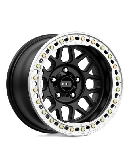 Llanta KMC KM235 BEADLOCKS S-Blk 17×9 5×127/-38