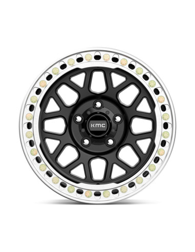 Llanta KMC KM235 BEADLOCKS S-Blk 17×9 5×127/-38