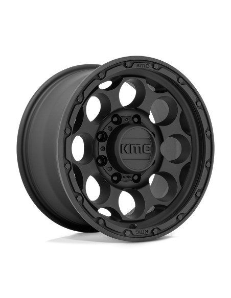 Llanta KMC KM541 Dirty harry textured black 17x9 5x127/-12
