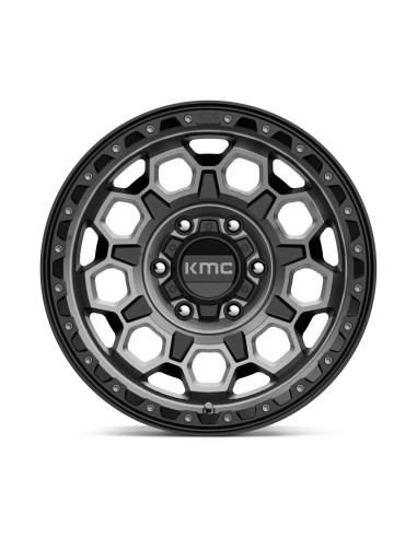 Llanta KMC KM545 TREK s-blk gtcc 17×9 6×139/-12