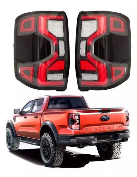 Focos traseros Led Estilo Raptor Ford Ranger 2023+ MP