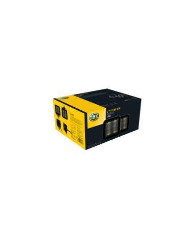 Kit Neblineros Black Magic 3.2" led  HELLA