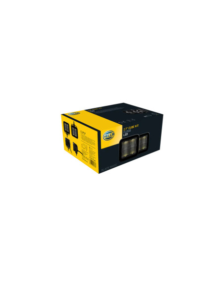 Kit Neblineros Black Magic 3.2" led  HELLA