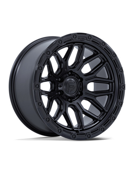 Llanta Fuel Surge Matte Black W/Gloss Black Lip 17x9 6x139/-12
