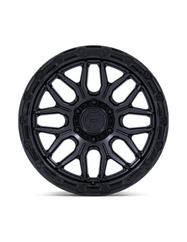 Llanta Fuel Surge Matte Black W/Gloss Black Lip...