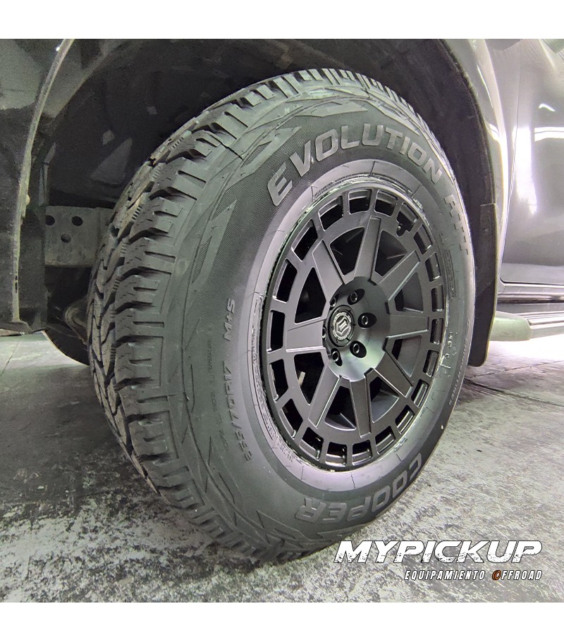 Llanta Icon Compass Satin Black 17x8,5 6x114/12