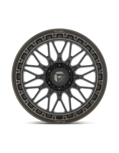 Llanta Fuel Trigger Matte Black Dark Tint 17X9...