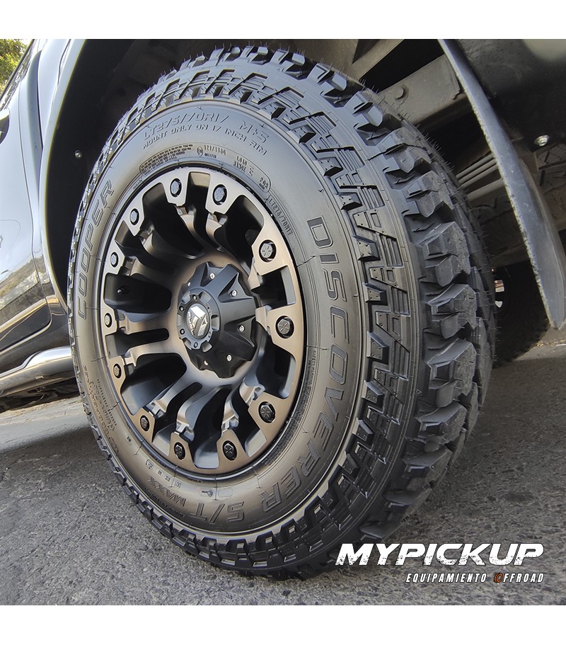 Llanta Fuel Vapor MACHINED 17X9 6x139.7/135/-12