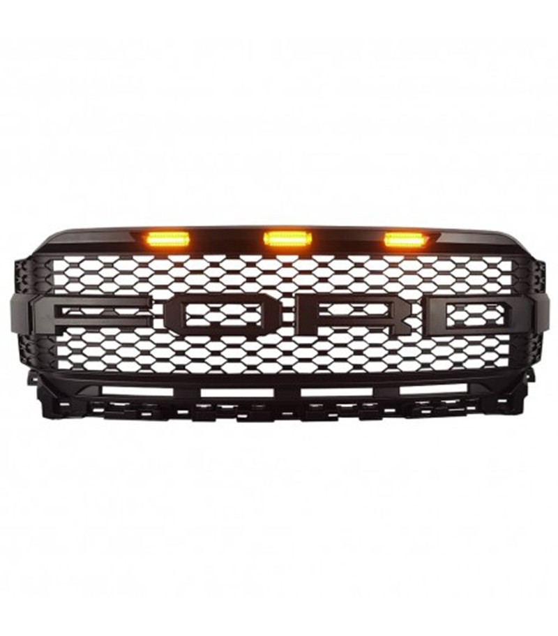 MÁSCARA RAPTOR STYLE NEGRO FORD F150 2021+ MP