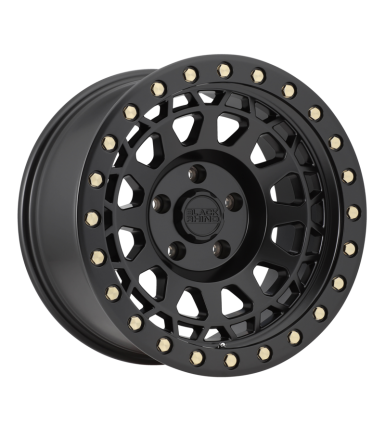 Llanta Black Rhino Primm MATTE BLACK BRASS BOLTS 17x9...