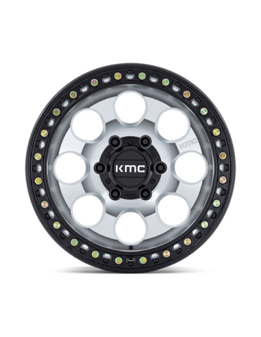 Llanta KMC KM550 Riot Machined w/satin black...