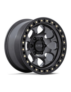 Llanta KMC KM550 Riot Anthracite w/satin black L 18X9...