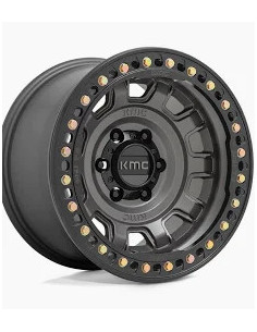 Llanta KMC KM236 Beadlock anthracite 17×9 6×139/-38
