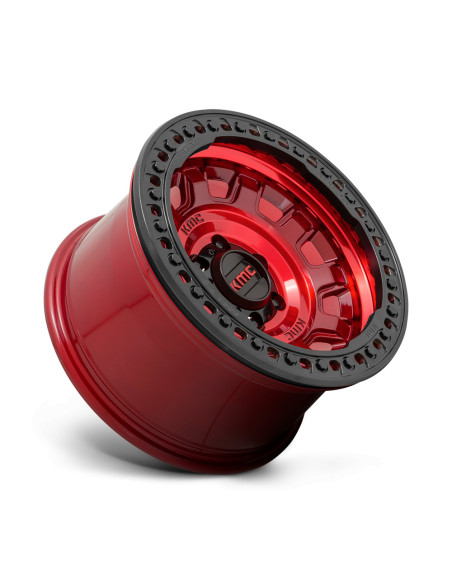 Llanta KMC KM236 Candy red 17×9  5x127/-38
