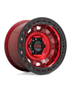 Llanta KMC KM236 Candy red 17×9  5x127/-38