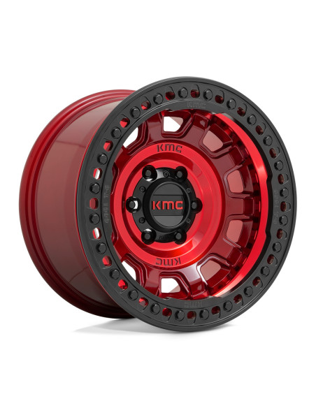 Llanta KMC KM236 Candy red 17×9  5x127/-38
