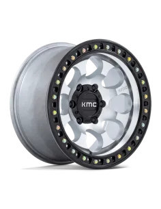 Llanta KMC KM550 Riot Machined w/satin black lip 17X8.5...