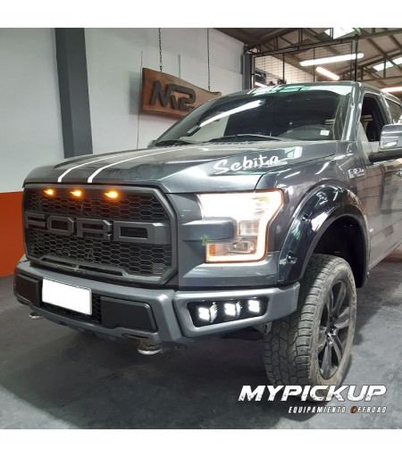BUMPER DELANTERO RAPTOR STYLE FORD F150 2015-2017 MP