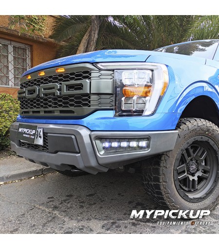 BUMPER DELANTERO RAPTOR STYLE  CON LUCES FORD F150 2021+ MP