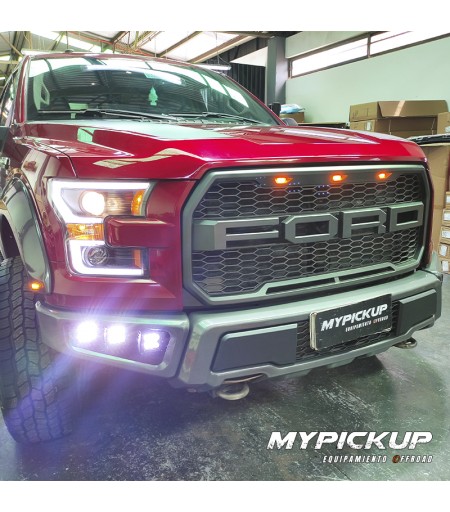 FENDERS FLARE RAPTOR STYLE C/Luz Ford F150 2016-2020 MP
