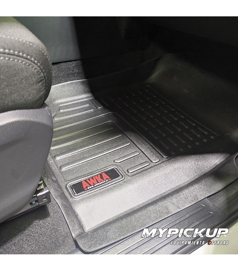 PISOS CALCE PERFECTO 3D TOYOTA HILUX REVO 2015+...