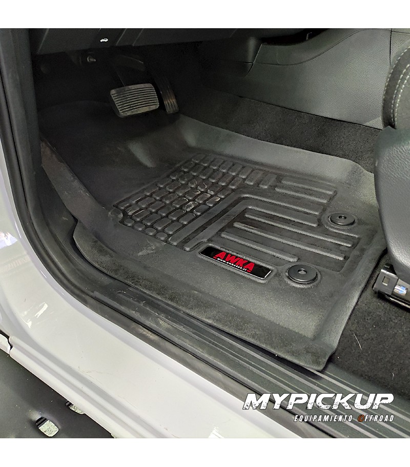 PISOS CALCE PERFECTO 3D TOYOTA HILUX REVO 2015+...