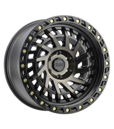 Llanta Black Rhino Shredder MATTE BLACK DARK 17X9.0...