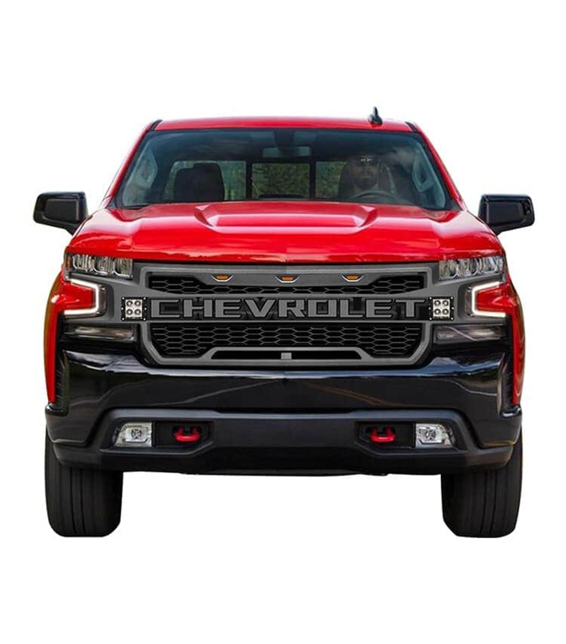 MASCARA C/FOCOS CHEVROLET SILVERADO TRAILBOSS...