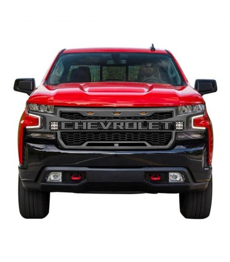 MASCARA C/FOCOS CHEVROLET SILVERADO TRAILBOSS 2019-2022 MP