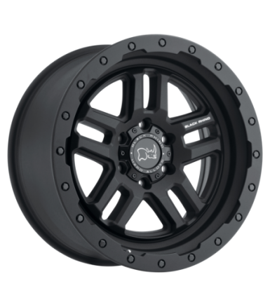 Llanta Black Rhino Barstow TEXTURED MATTE BLACK 20x9.5...